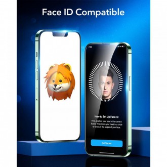 TEMPERED GLASS ESR SCREEN SHIELD 2-PACK IPHONE 13/13 PRO CLEAR