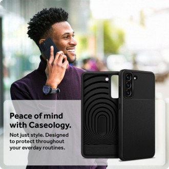 CASEOLOGY VAULT GALAXY S21 FE MATNÁ ČERNÁ