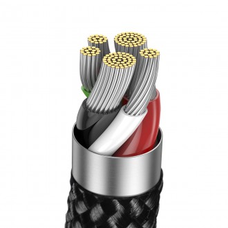 Baseus Explorer Series kabel USB typu C - Lightning 20W 2m černý (CATS000101)