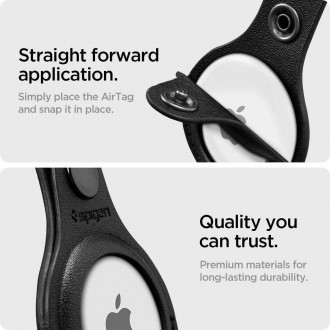 Spigen VALENTINUS Apple AIRTAG ČERNÝ
