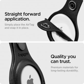 Spigen VALENTINUS Apple AIRTAG ČERNÝ
