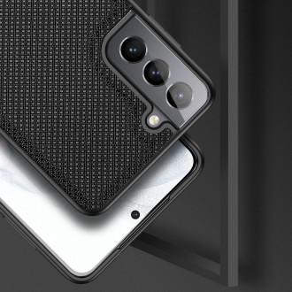 Dux Ducis Fino case covered with nylon material for Samsung Galaxy S21 FE black