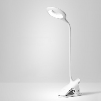 Wireless LED reading lamp with clip + white micro USB cable