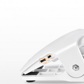 Wireless LED reading lamp with clip + white micro USB cable