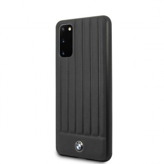 Etui hardcase BMW BMHCS62POCBK S20 G980 czarny/black Signature