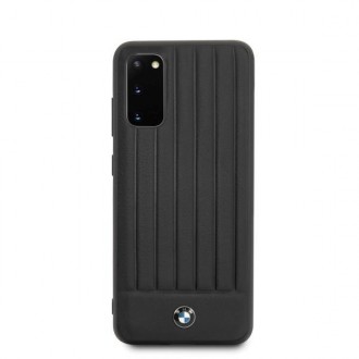 Etui hardcase BMW BMHCS62POCBK S20 G980 czarny/black Signature