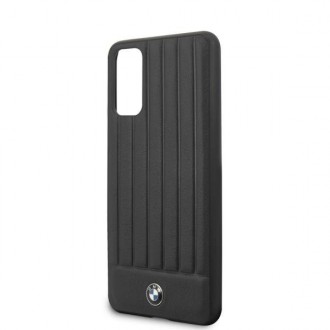 Etui hardcase BMW BMHCS62POCBK S20 G980 czarny/black Signature