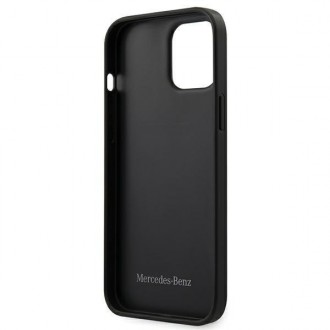 Mercedes MEHCP12LDIQBK iPhone 12 Pro Max 6,7" czarny/black hardcase Bow Line