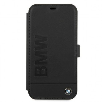 Etui BMW BMFLBKP12LSLLBK iPhone 12 Pro Max 6,7" czarny/black book Signature