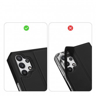 DUX DUCIS Skin X Bookcase type case for Samsung Galaxy A32 5G black
