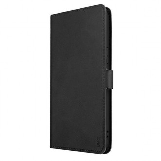 UNIQ etui book Journa iPhone 12 Pro Max 6,7" szary/dark grey