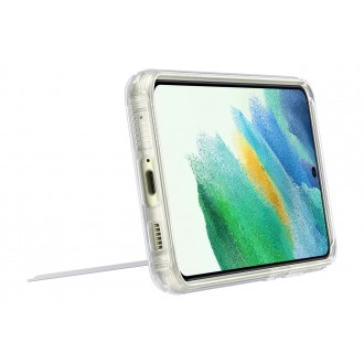Samsung Clear Standing Cover Transparent Case with kickstand for Samsung Galaxy S21 FE transparent (EF-JG990CTEGWW)