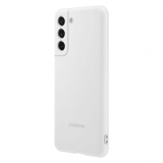 Samsung Silicone Cover Flexible Gel Case for Samsung Galaxy S21 FE white (EF-PG990TWEGWW)