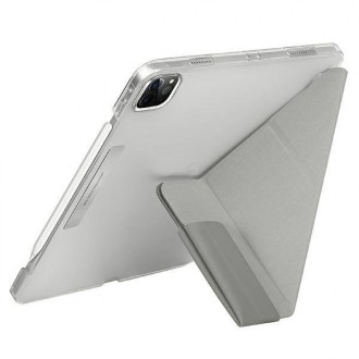 UNIQ etui Camden iPad Pro 11" (2021) szary/fossil grey Antimicrobial