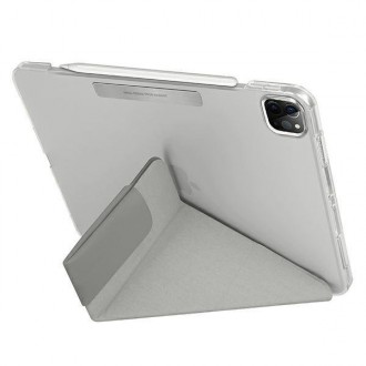 UNIQ etui Camden iPad Pro 11" (2021) szary/fossil grey Antimicrobial