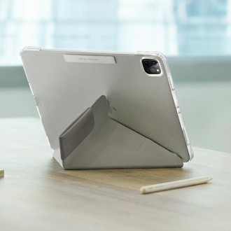 UNIQ etui Camden iPad Pro 11" (2021) szary/fossil grey Antimicrobial