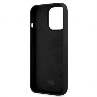 Karl Lagerfeld KLHCP13XSLKHBK iPhone 13 Pro Max 6,7" czarny/black hardcase Silicone Karl`s Head