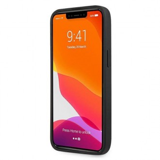 Guess GUHCP13LPSASBK iPhone 13 Pro / 13 6,1&quot; černý/černý Saffiano Strap
