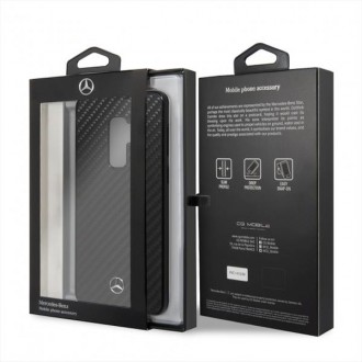 Mercedes MEHCS9LRCABK G965 S9 Plus hard case czarny/carbon