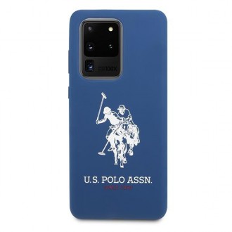 US Polo USHCS69SLHRNV S20 Ultra G988 granatowy/navy Silicone Collection