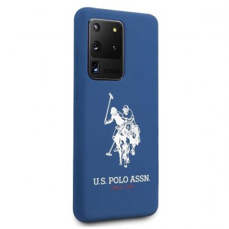 US Polo USHCS69SLHRNV S20 Ultra G988 granatowy/navy Silicone Collection