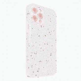 UNIQ etui Coehl Terrazzo iPhone 12 Pro Max 6,7" różowy/blush pink