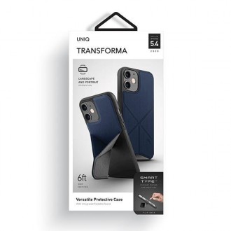 UNIQ etui Transforma iPhone 12 mini 5,4" niebieski/electric blue