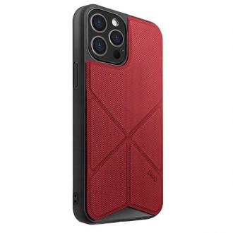 UNIQ etui Transforma iPhone 12 Pro Max 6,5" czerwony/red