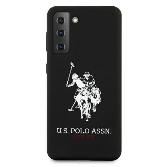 US Polo USHCS21MSLHRBK S21+ G996 czarny/black Silicone Logo