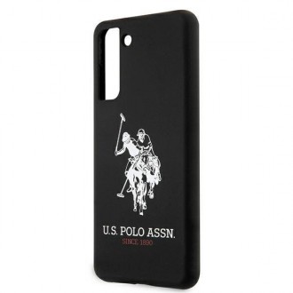 US Polo USHCS21MSLHRBK S21+ G996 czarny/black Silicone Logo