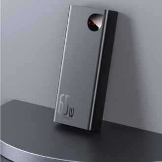 [RETURNED ITEM] Powerbanka Baseus Adaman 2x USB / 1x USB typu C / 1x micro USB 20000mAh 65W Quick Charge 4.0 Power Delivery modrá (PPIMDA-D03)