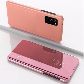 Clear View Case cover for Samsung Galaxy A32 5G / A13 5G pink