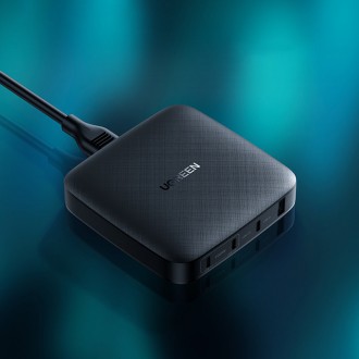 Ugreen charger 3x USB Type C / 1x USB 100W Power Delivery black (70870)