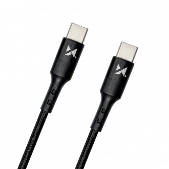 Wozinsky cable USB Type C - USB Type C Power Delivery 18W 2m black (WUC-PD-CC1B)