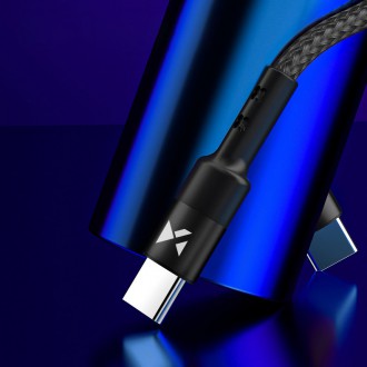 Wozinsky cable USB Type C - USB Type C Power Delivery 18W 2m black (WUC-PD-CC1B)