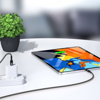 Wozinsky cable USB Type C - USB Type C Power Delivery 18W 2m black (WUC-PD-CC1B)