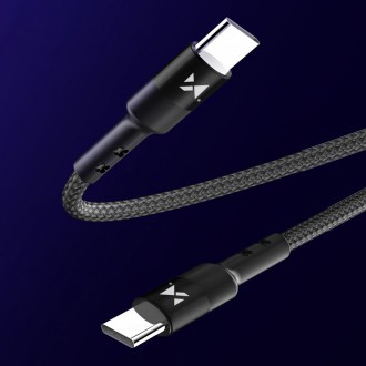 Wozinsky cable USB Type C - USB Type C Power Delivery 18W 2m black (WUC-PD-CC1B)