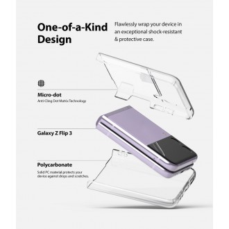 Ringke Slim Ultra-Thin Cover PC Case for Samsung Galaxy Z Flip 3 transparent (S534E52)
