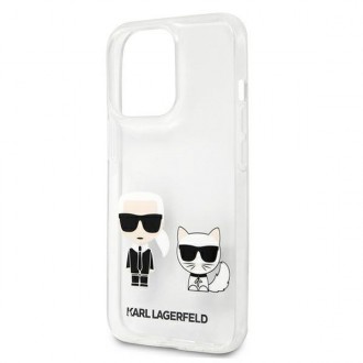 Karl Lagerfeld KLHCP13LCKTR iPhone 13 Pro / 13 6,1" hardcase Transparent Karl & Choupette