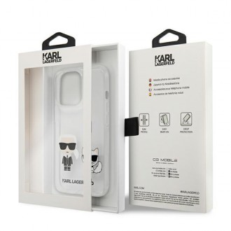 Karl Lagerfeld KLHCP13LCKTR iPhone 13 Pro / 13 6,1" hardcase Transparent Karl & Choupette