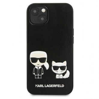 Karl Lagerfeld KLHCP13MPCUSKCBK iPhone 13 6,1" czarny/black hardcase Ikonik Karl & Choupette