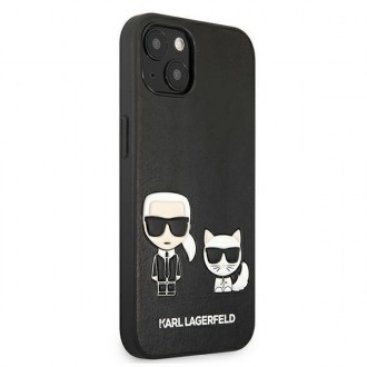 Karl Lagerfeld KLHCP13MPCUSKCBK iPhone 13 6,1" czarny/black hardcase Ikonik Karl & Choupette