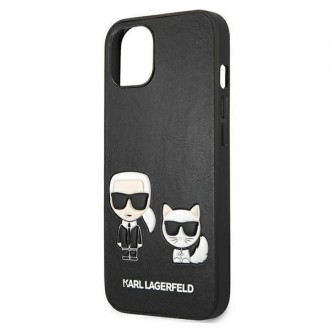 Karl Lagerfeld KLHCP13MPCUSKCBK iPhone 13 6,1" czarny/black hardcase Ikonik Karl & Choupette