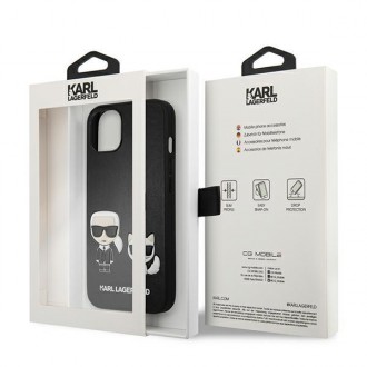 Karl Lagerfeld KLHCP13MPCUSKCBK iPhone 13 6,1" czarny/black hardcase Ikonik Karl & Choupette
