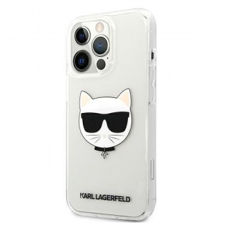 Karl Lagerfeld KLHCP13XCTR iPhone 13 Pro Max 6,7" hardcase transparent Choupette Head