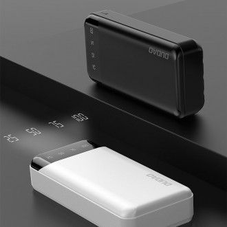 Dudao capacious powerbank with 3 built-in cables 20000mAh USB Type C + micro USB + Lightning black (Dudao K6Pro +)