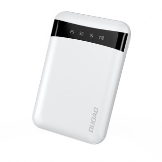 Dudao Portable 10000mAh USB Power Bank Black (K3Pro mini)