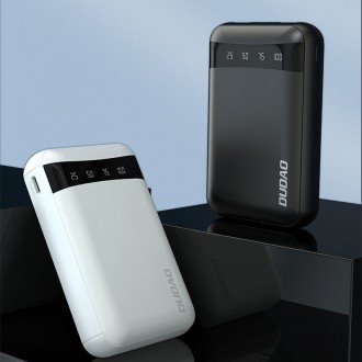 Dudao Portable 10000mAh USB Power Bank Black (K3Pro mini)