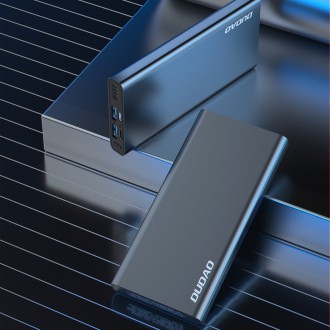 Dudao metal power bank with LED indicator 10000mAh silver (K5Pro)