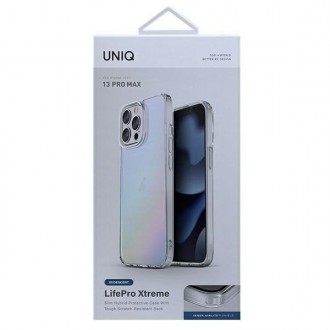 UNIQ etui LifePro Xtreme iPhone 13 Pro Max 6,7" opal/iridescent